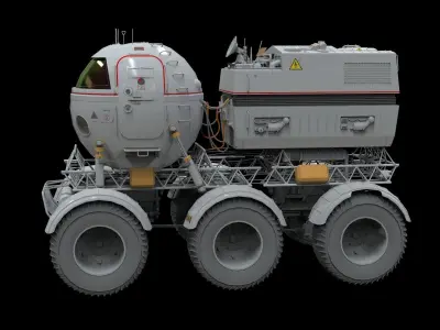 STAR COPS MOON ROVER  3D model