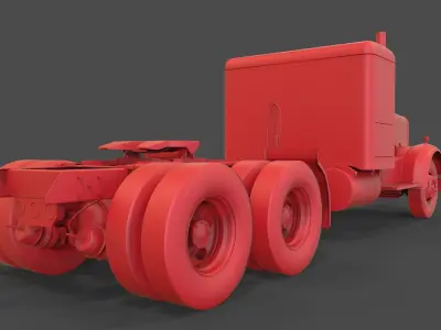Kenworth 521  3D print model