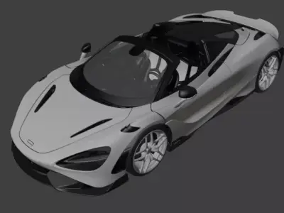 McLaren Pack 3D model