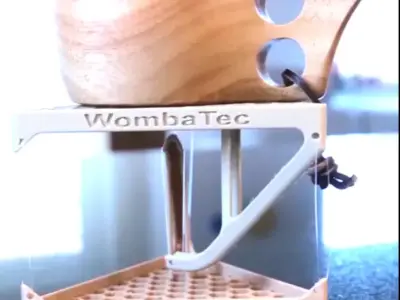 Impossible Floating Table Tensegrity Table Desk Sculpture Free 3D print model