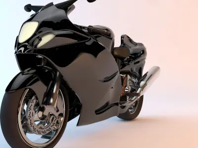 Motorcycle 1 3D model