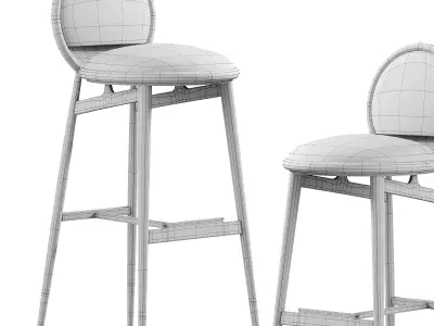 DEAN Bar Chair 3D model