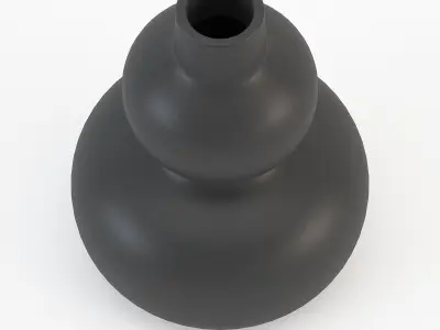 Vase ROBERT - D11xH15cm - JYSK 3D model
