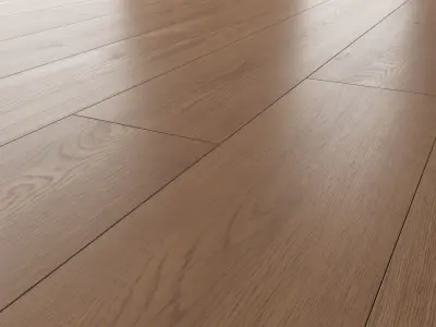  Wood floor Oak Nut Brushed 3D model