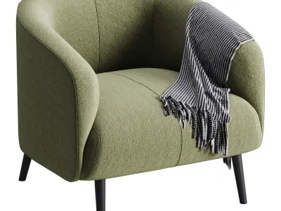 Amalfi Armchair 3D model