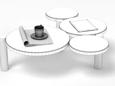 Espuma Coffee Table 3D model