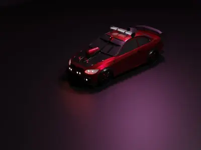 Concept Car Modeling 3D model