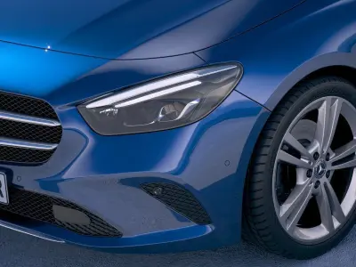Mercedes Benz B-class 2019 3D model