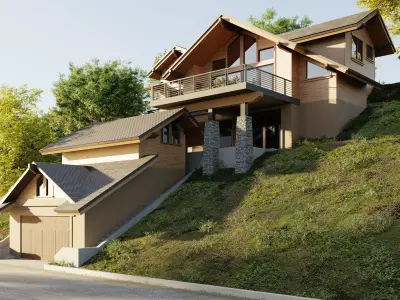 House 001 3D model