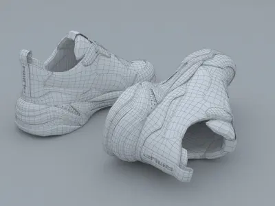 Puma Thunder Spectra - 2018 Brand New Model Low-poly 3D model