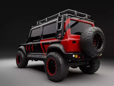 jimny 5 door 3D model