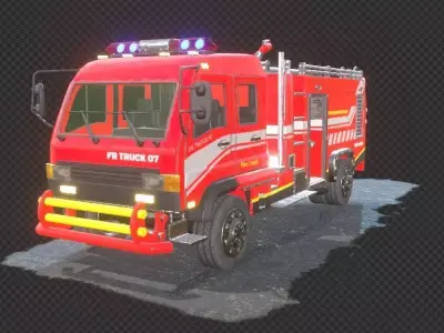 Fire truck 3D model