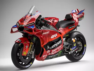 Ducati Desmosedici GP25 Low-poly 3D model