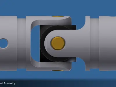 Universal Joint 3D print model