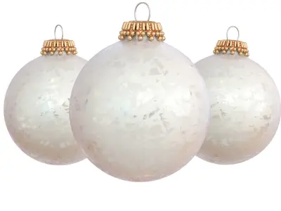 Christmas ball - pearly 3D model