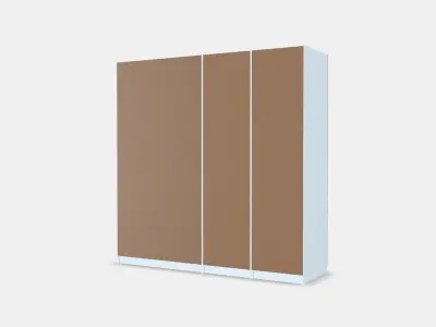 PAX - FLISBERGET Wardrobe 2 Low-poly 3D model