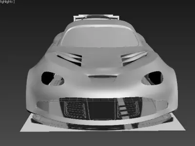 Viper   Low-poly 3D model