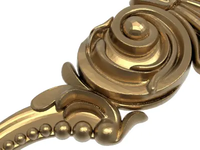  decorative pattern ready for 3D printing 3D model