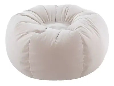 Round fabric bag chair 3D model