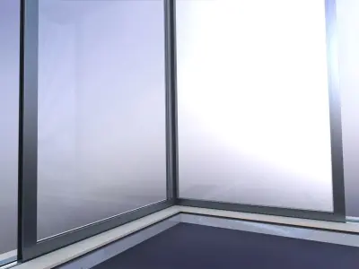 Schuco sliding door 3D model