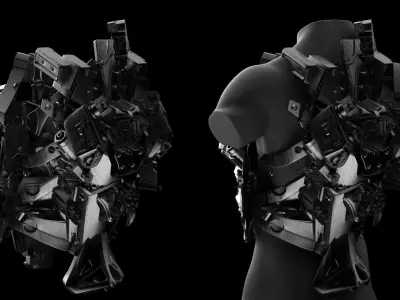 Armor tech Free 3D model