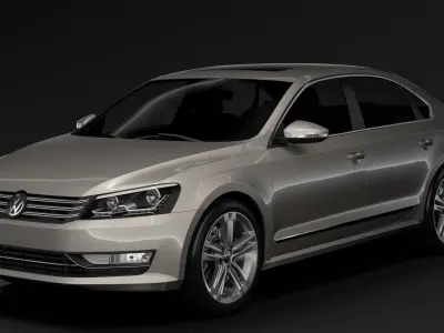 Volkswagen Passat China NMS 2016 3D model