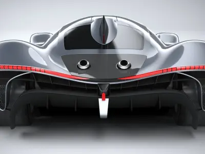 Generic Hypercar 2025 3D model