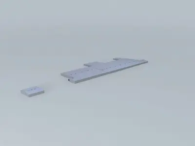 Port of Brisbane Warehouses Free 3D model