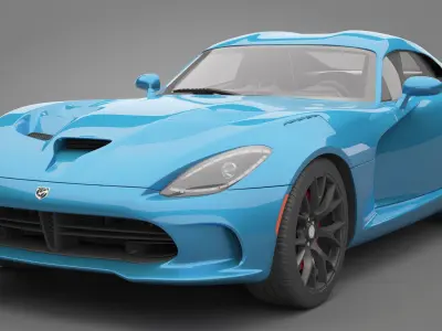 Dodge Viper 3D model
