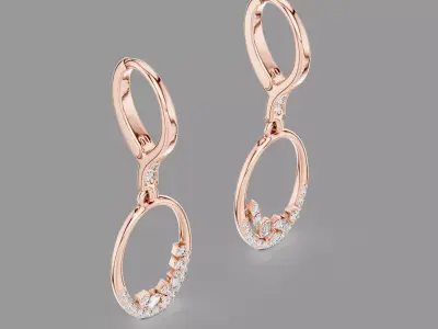  Diamond Drops  3D print model