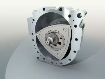 Rotary Engine  3D model