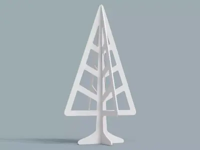 Christmas Decorative Set 3D model
