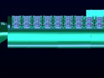 Diamond Cuban link bracelet 8 3D print model