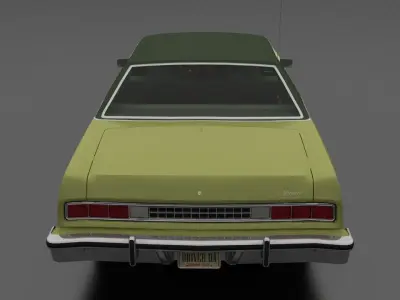 Monterey 2dr 1973 Low-poly 3D model