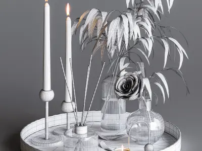 Decorative set 27 3D model