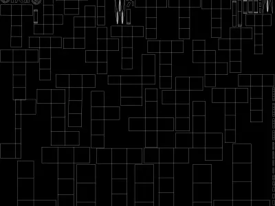 Wooden Cart Low-poly 3D model