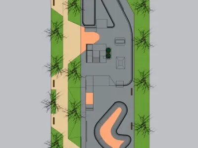 Skatepark 2025 3D model