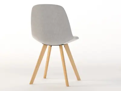 Erik Jorgensen Ej2 Eyes Restaurant Dining Chair 3D model