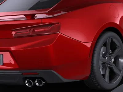 Chevrolet Camaro SS CG 2016 VRAY 3D model