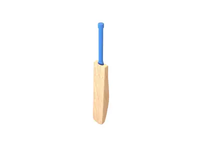 Cricket Bat v1 001 Low-poly 3D model