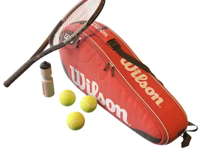 Tennis Kit Hq 3D model