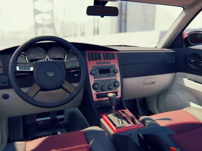 Dodge Charger 2009 Raptor 3D model