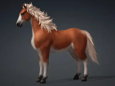 Horse-G6 3D model