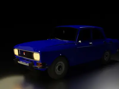 Moskvich2140 car 3D model