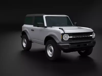 Bronco 2-Door 2022 Base 3D model