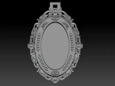 PICTURE FRAME PENDANT 3D print model