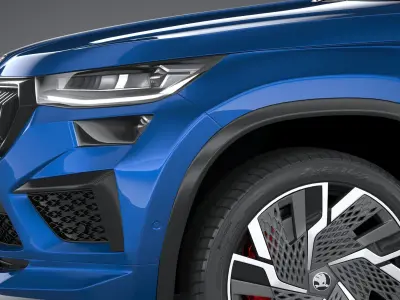 Skoda Kodiaq RS 2022 3D model