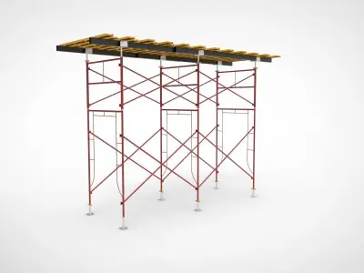 Scaffolding 3D model