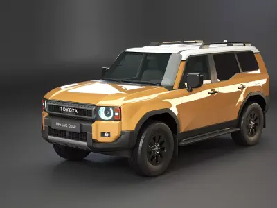 Toyota Land Cruiser 250 3D model