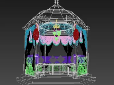 Arabic Majlis 3D model